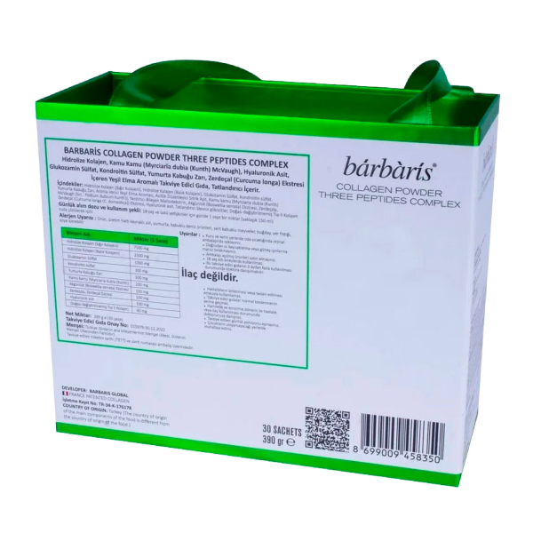 Barbaris Collagen Powder Three Peptides Complex  30 Saşe - 2