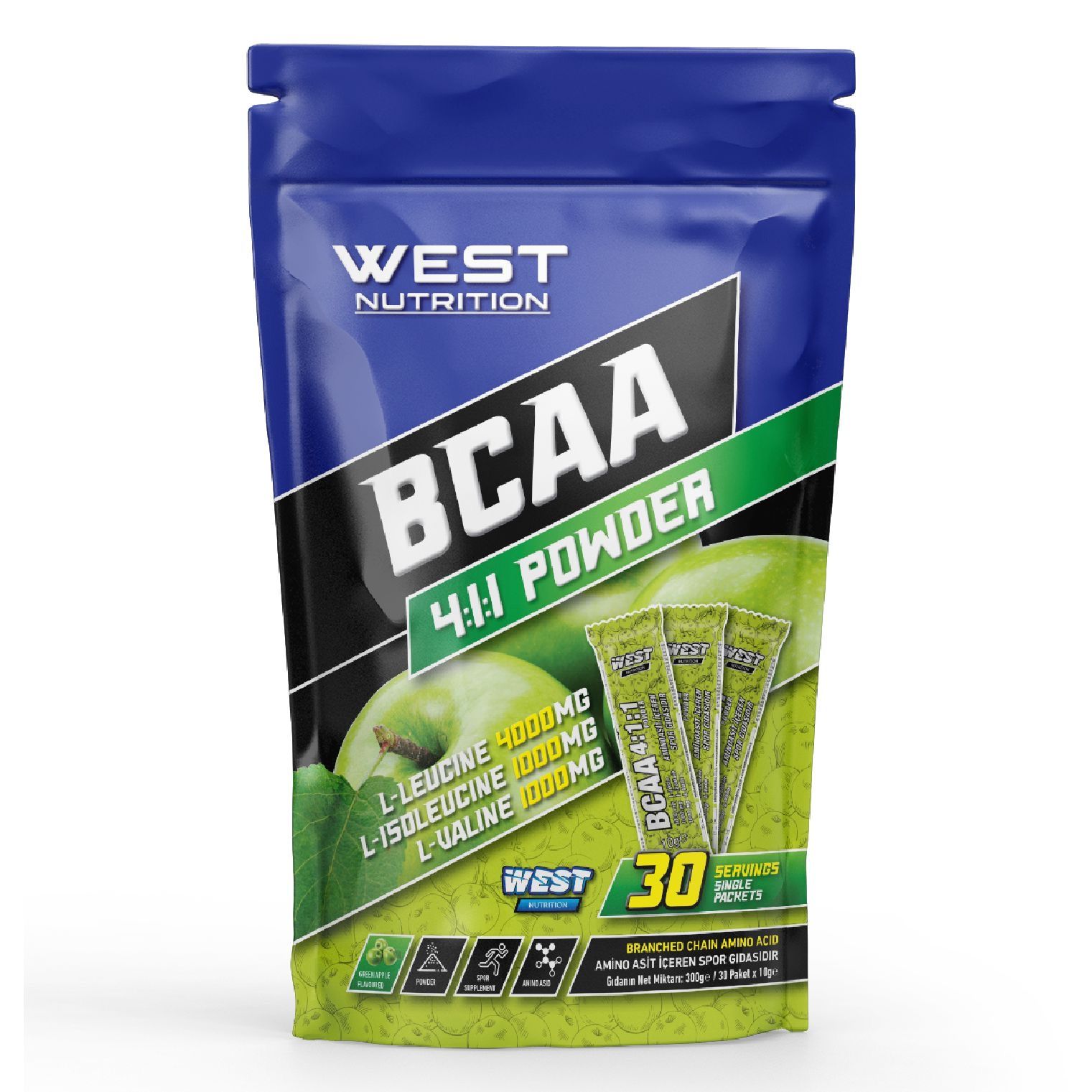 BCAA 4:1:1 300 gr (30 Saşe) Aroma Seçenekli - 2