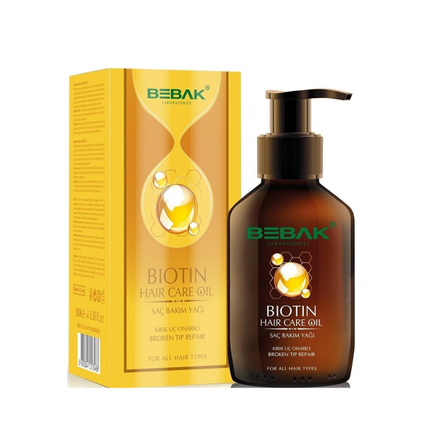 Bebak Biotin Saç Bakım Yağı 100 Ml