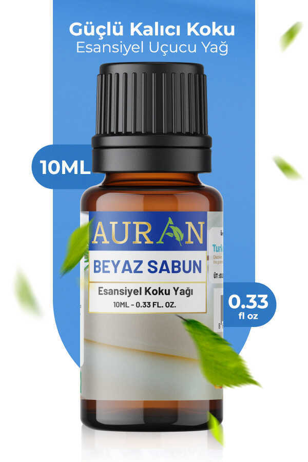 Beyaz Sabun Esansiyel Uçucu Koku Yağı Difüzör Esansı Buhurdanlık Yağı Aromaterapi Yağı 10ml