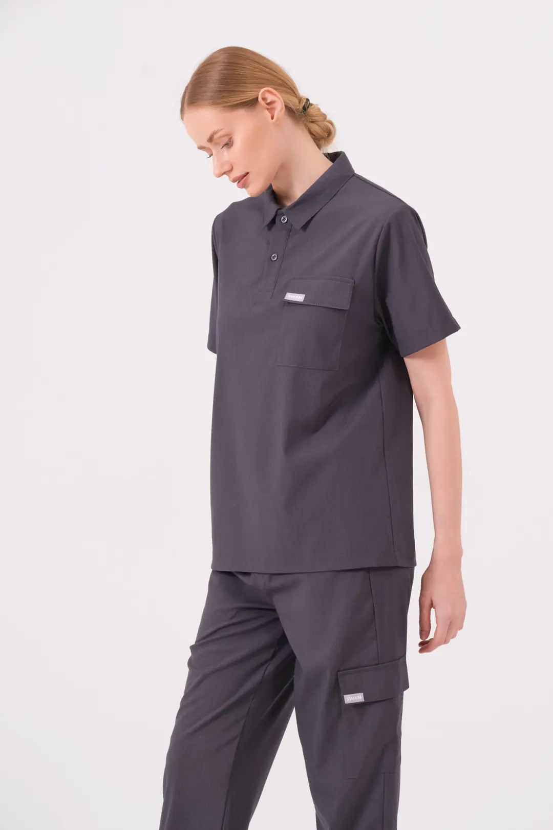 BIANCA - ANTRASİT KADIN ÜST ÜNİFORMA