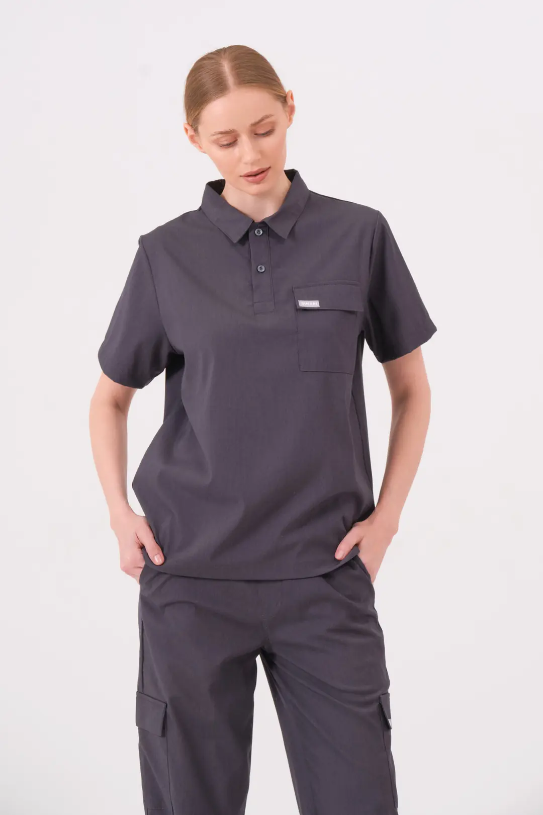 BIANCA - ANTRASİT KADIN ÜST ÜNİFORMA - 3