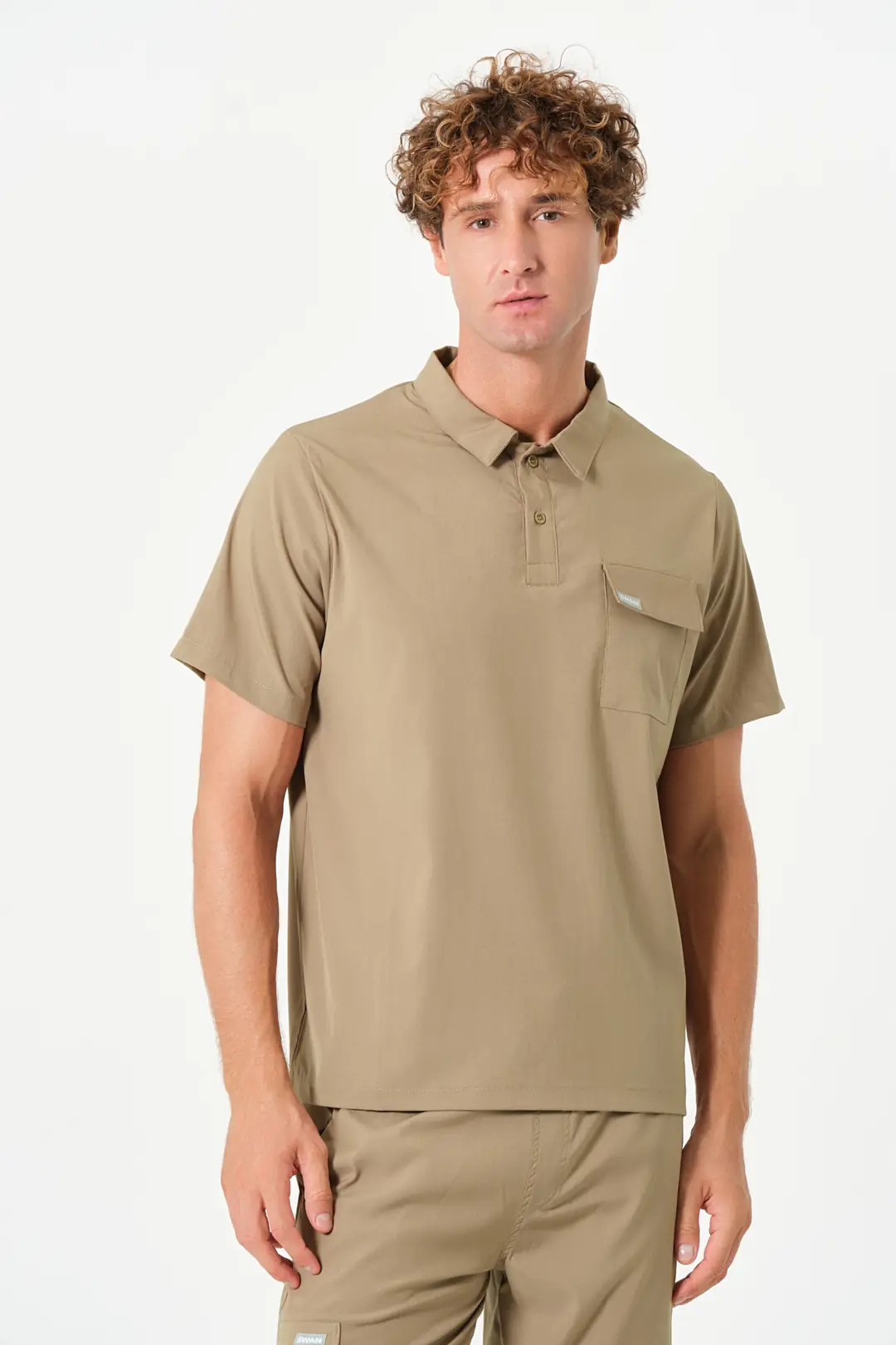 BIANCA - BEJ ERKEK ÜST ÜNİFORMA - 4