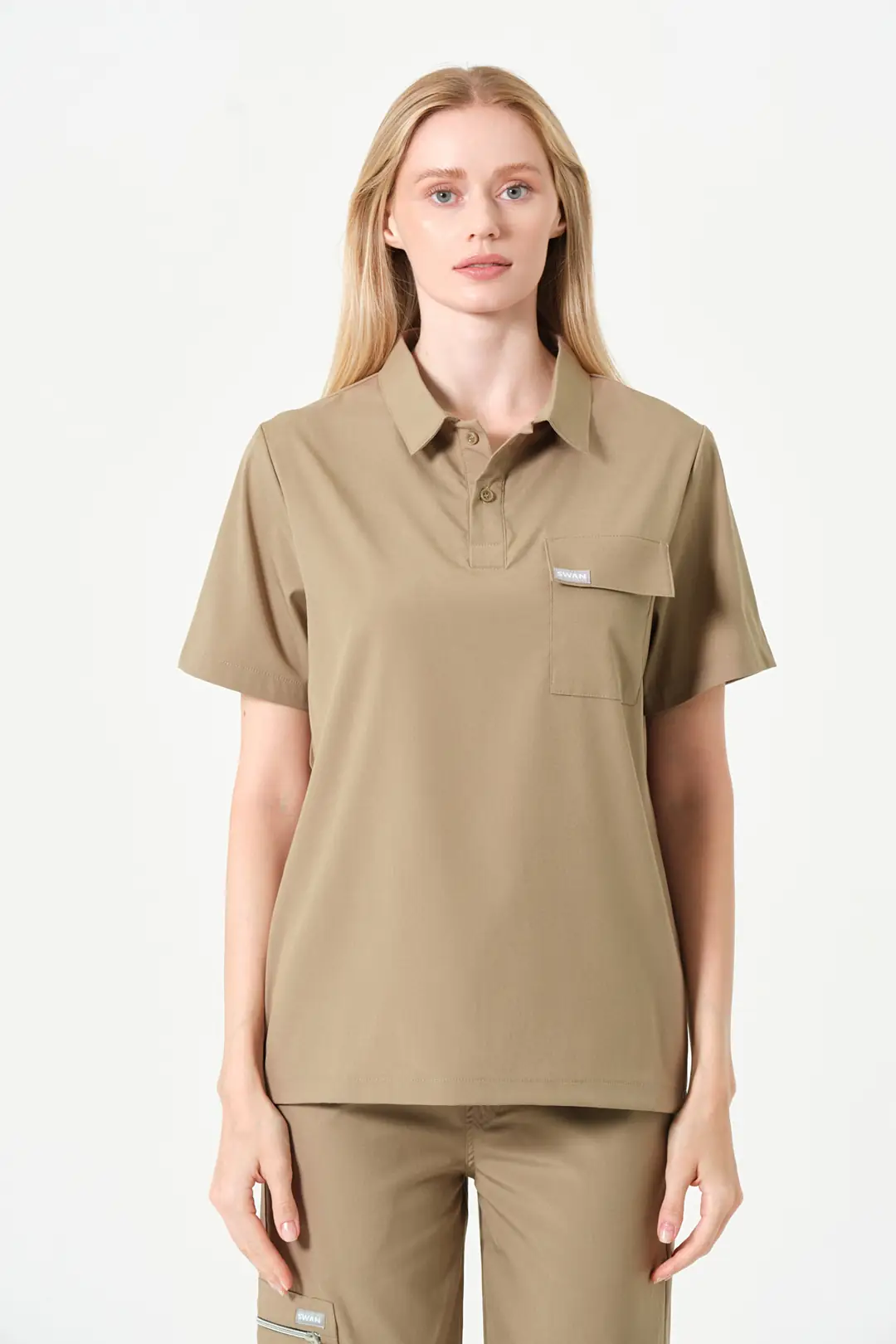 BIANCA - BEJ KADIN ÜST ÜNİFORMA - 3