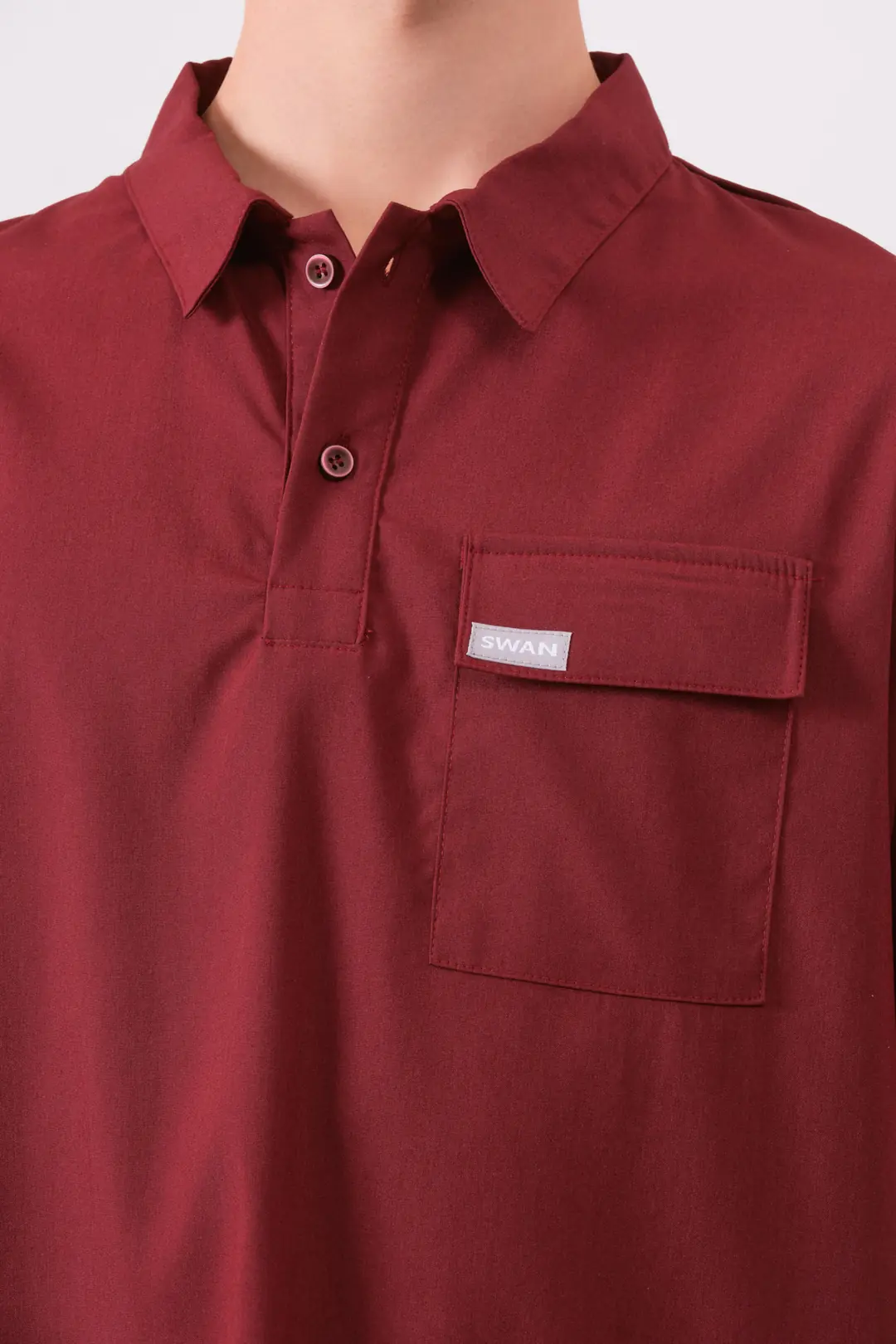 BIANCA - BORDO ERKEK ÜST ÜNİFORMA - 4