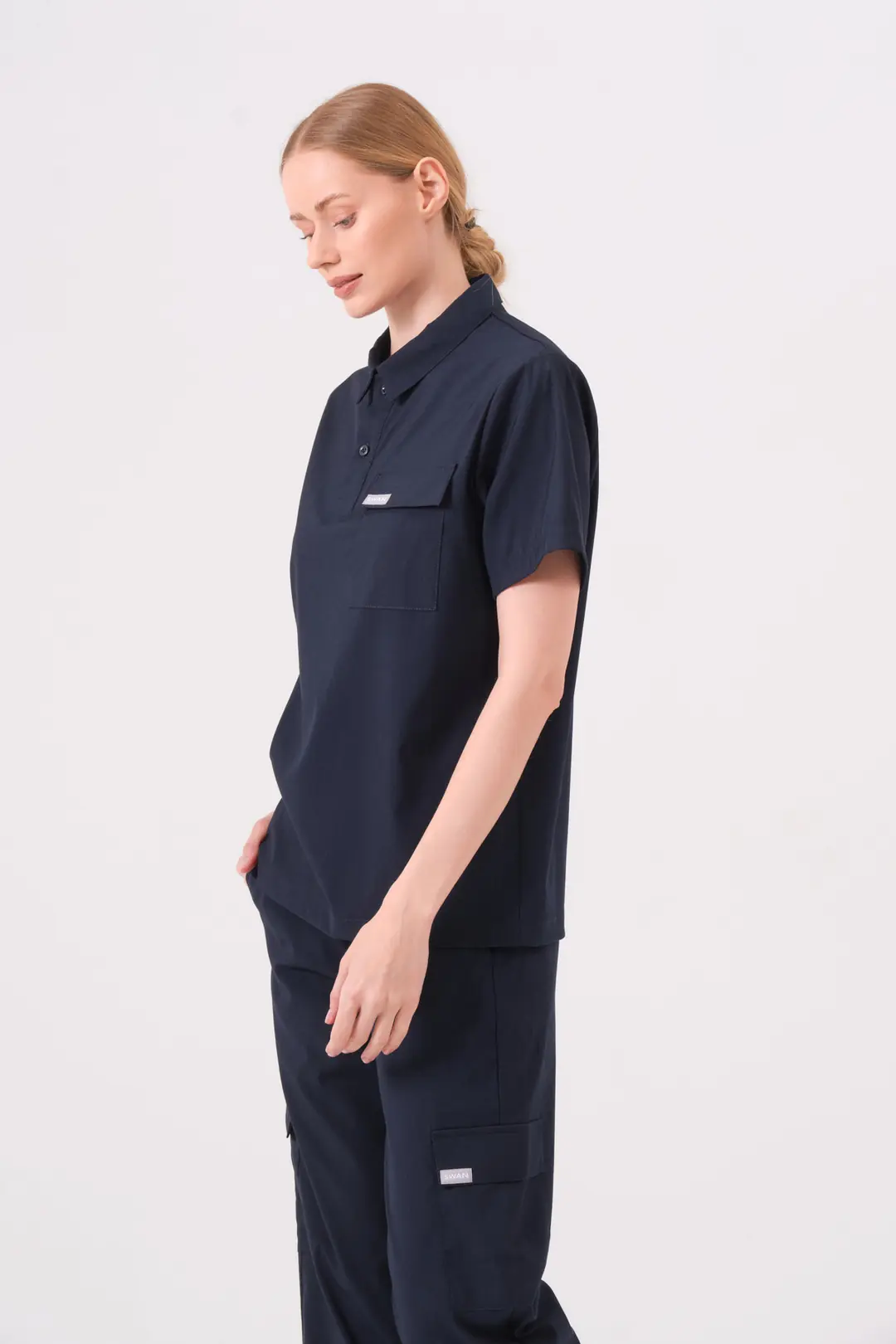 BIANCA -GECE MAVİSİ KADIN ÜST ÜNİFORMA - 4