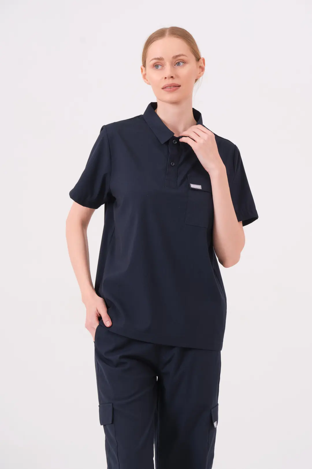 BIANCA -GECE MAVİSİ KADIN ÜST ÜNİFORMA - 5