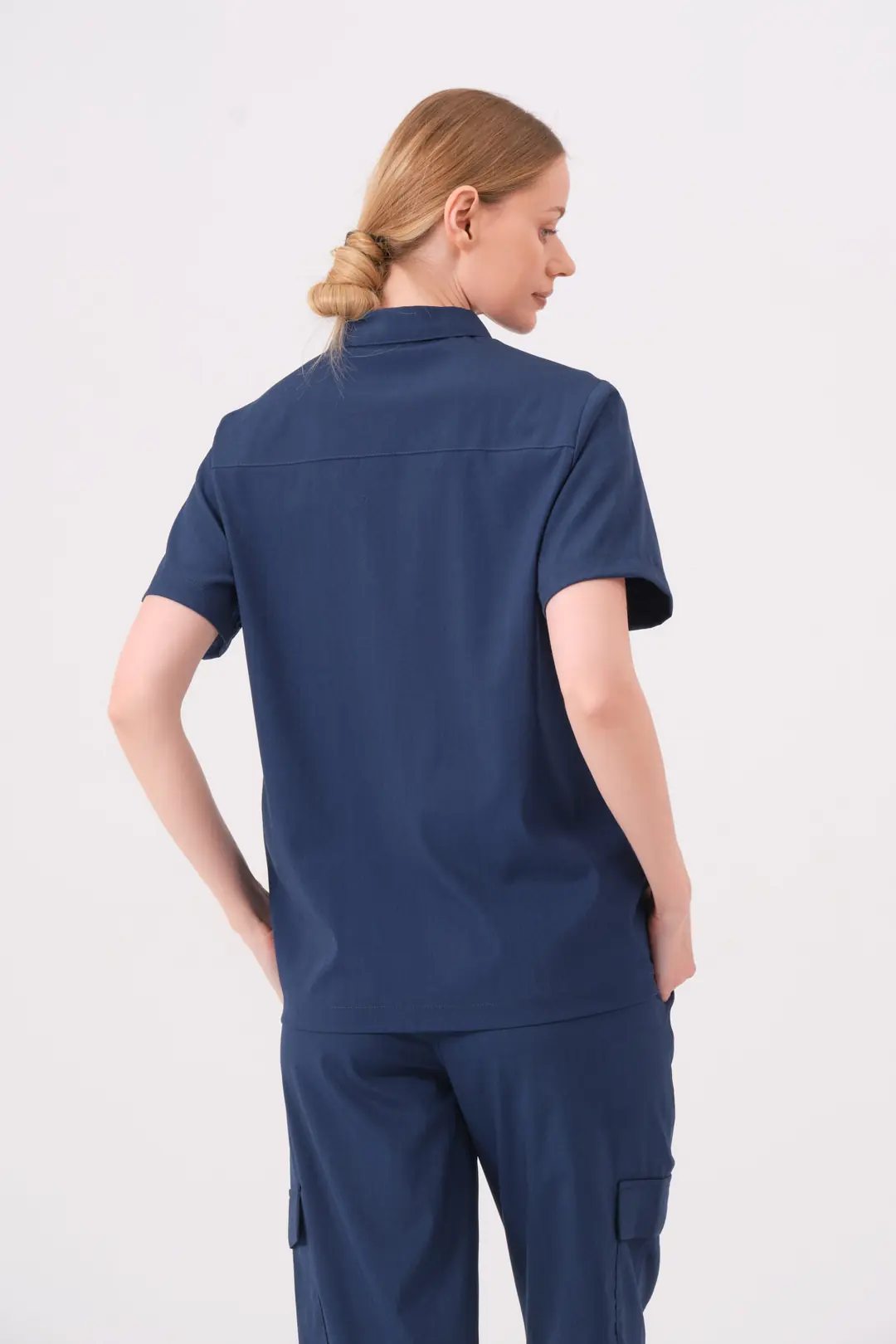 BIANCA - LACİVERT KADIN ÜST ÜNİFORMA - 4