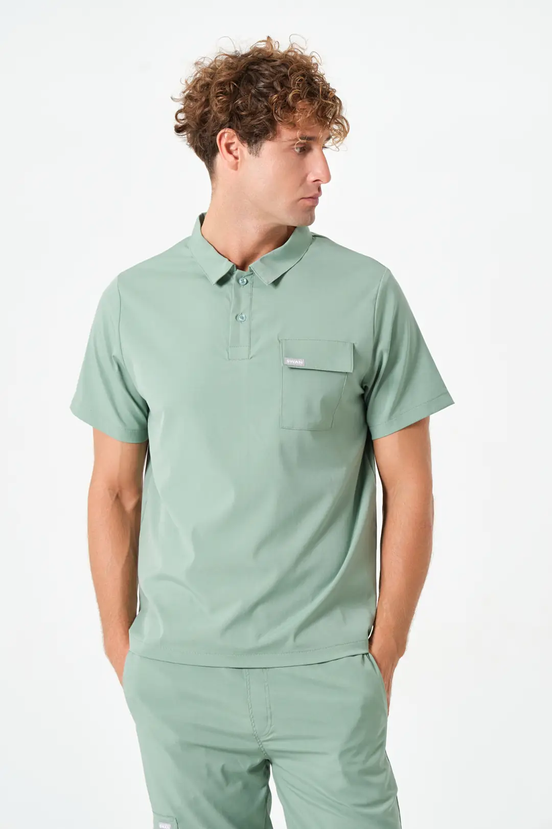 BIANCA - LİMON YEŞİLİ ERKEK ÜST ÜNİFORMA