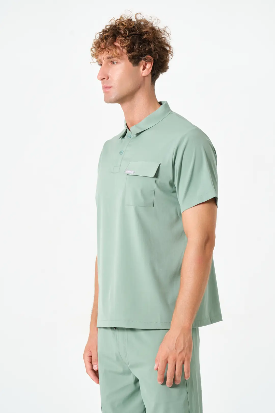 BIANCA - LİMON YEŞİLİ ERKEK ÜST ÜNİFORMA - 3