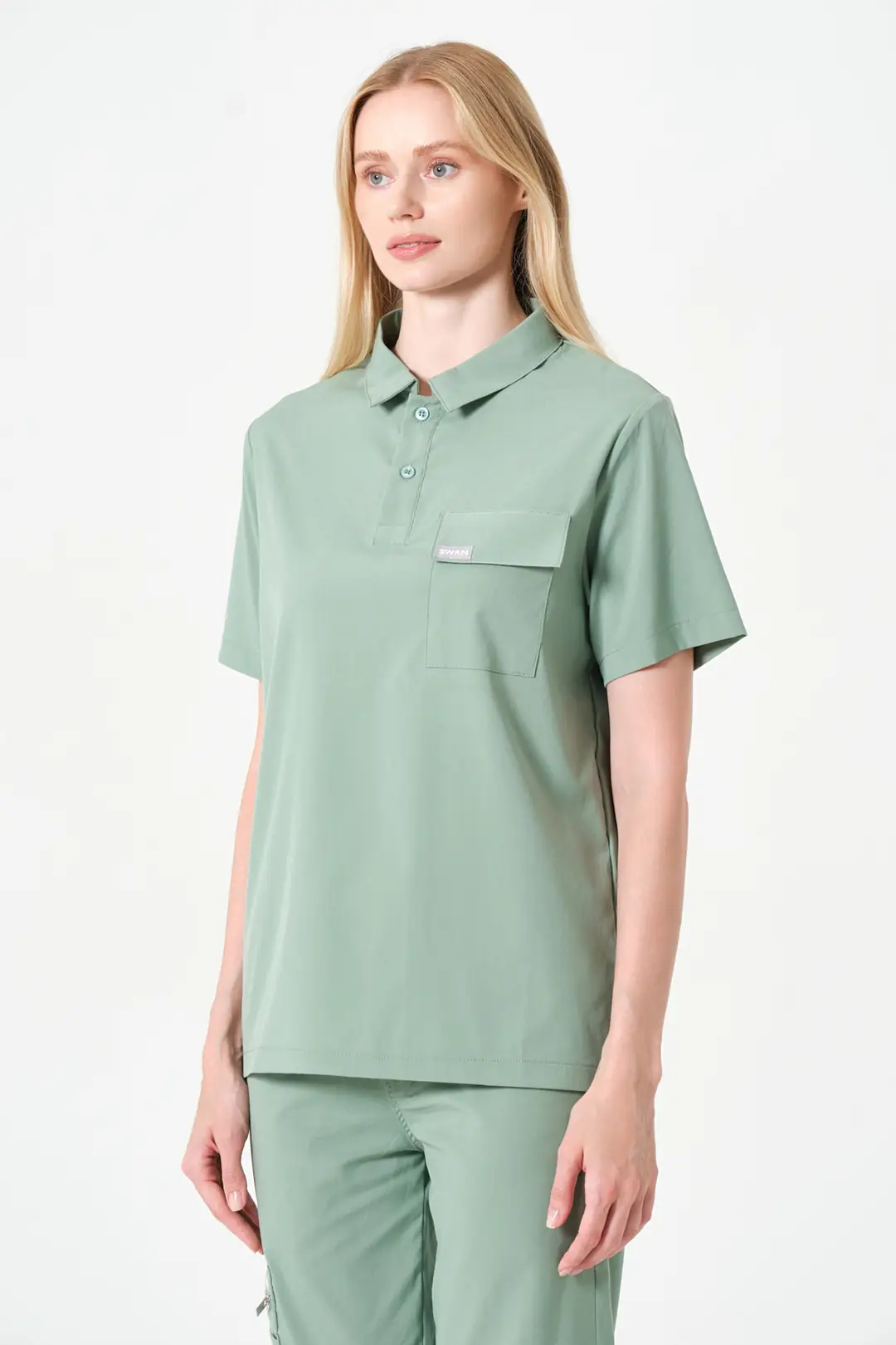 BIANCA- LİMON YEŞİLİ KADIN ÜST ÜNİFORMA