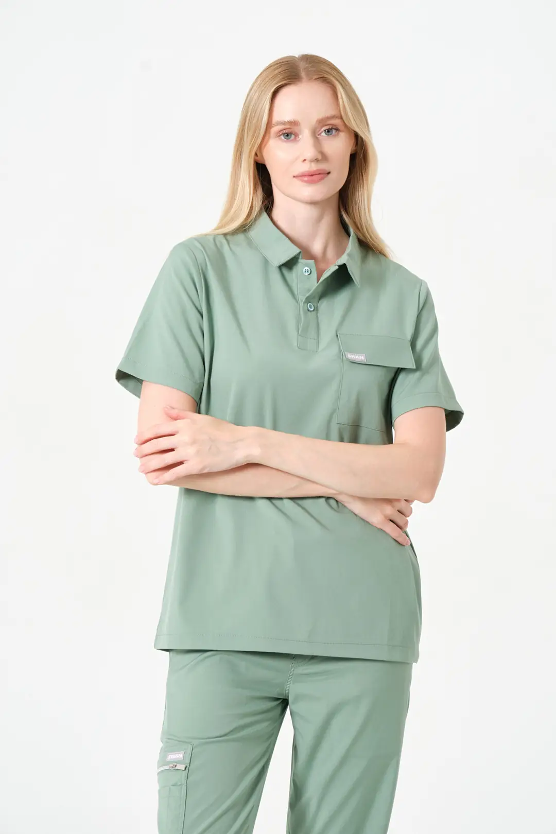 BIANCA- LİMON YEŞİLİ KADIN ÜST ÜNİFORMA - 4