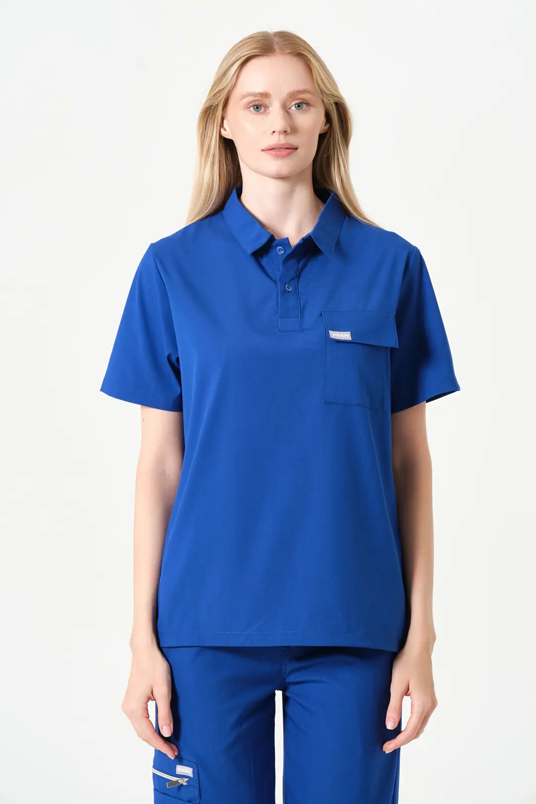 BIANCA - SAKS MAVİSİ KADIN ÜST ÜNİFORMA