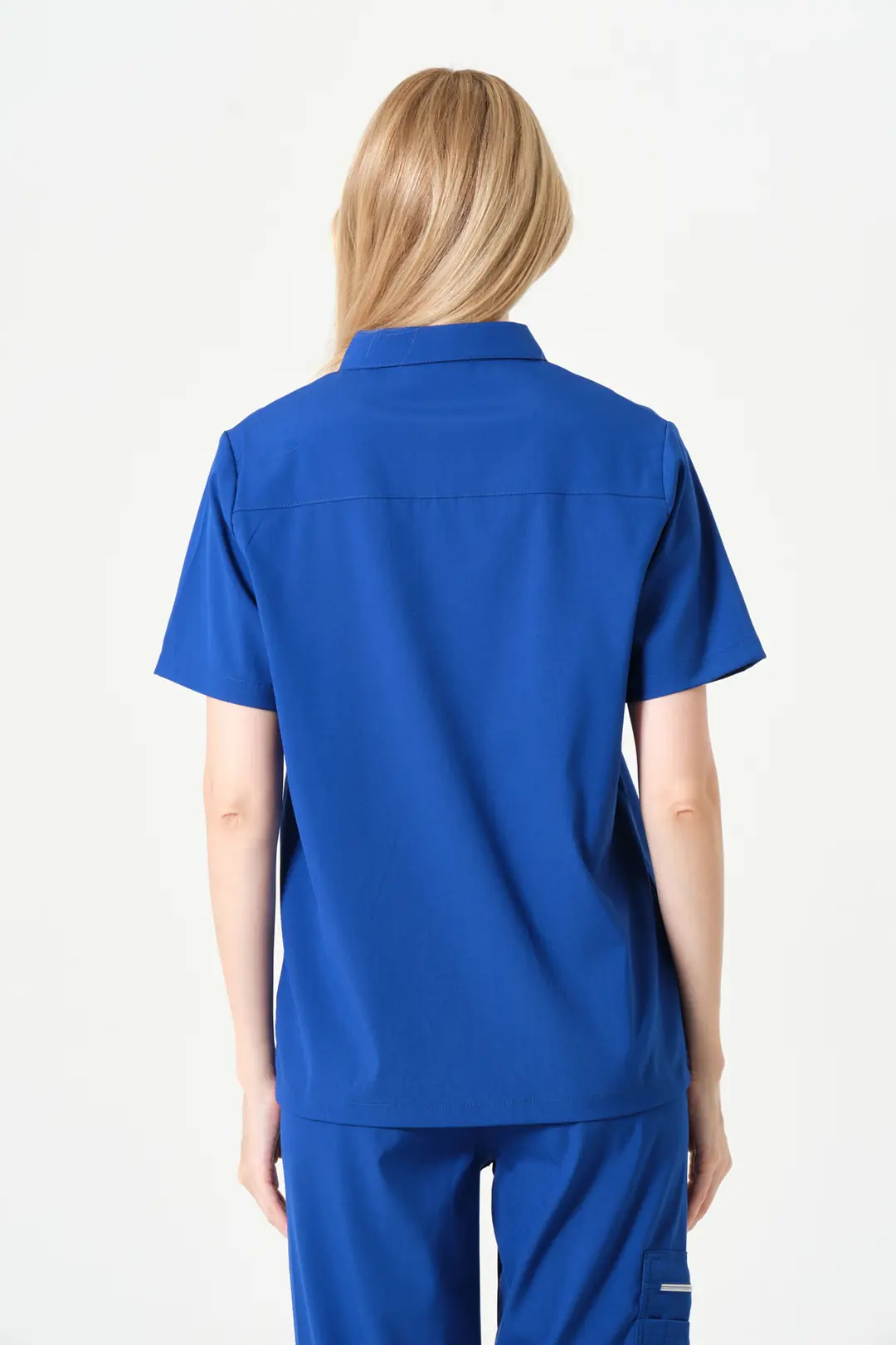 BIANCA - SAKS MAVİSİ KADIN ÜST ÜNİFORMA - 5