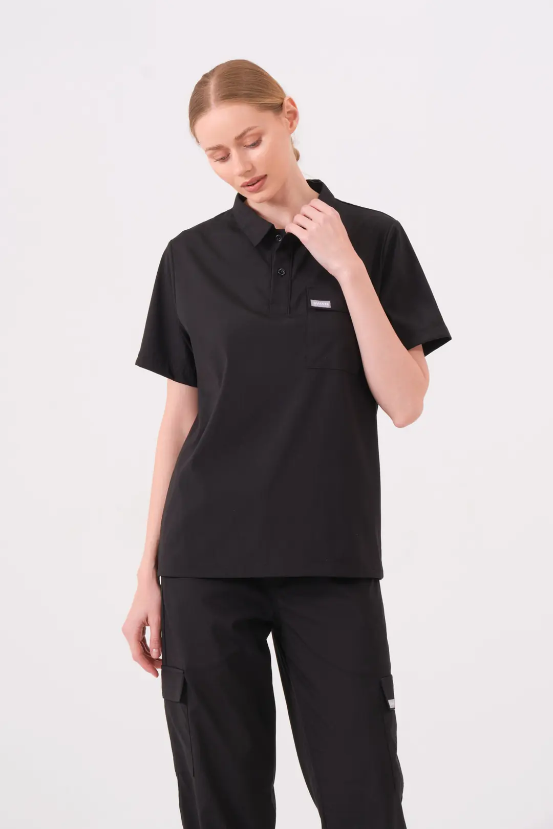 BIANCA - SİYAH KADIN ÜST ÜNİFORMA - 3