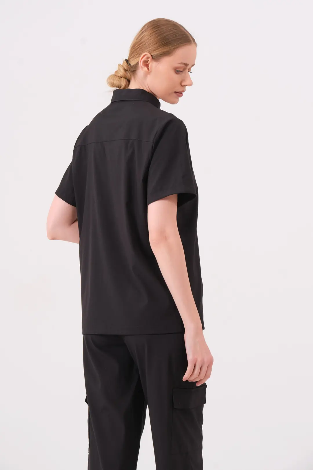 BIANCA - SİYAH KADIN ÜST ÜNİFORMA - 4