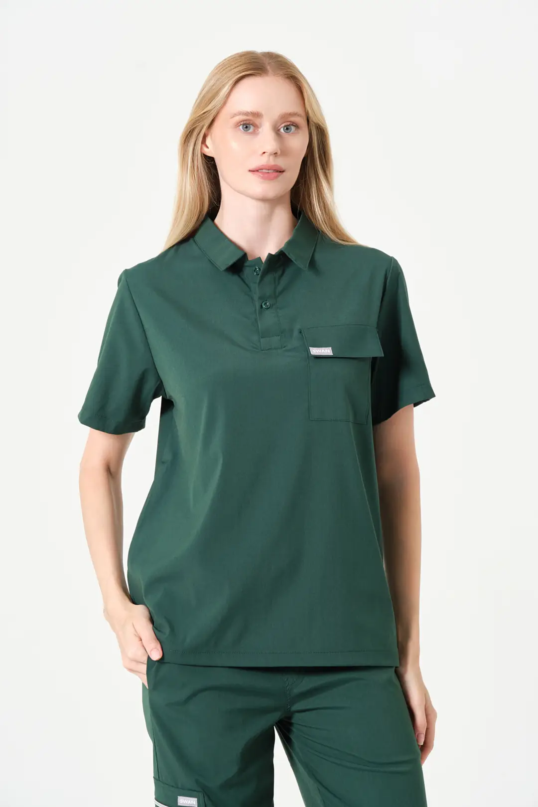 BIANCA - YEŞİL KADIN ÜST ÜNİFORMA - 4