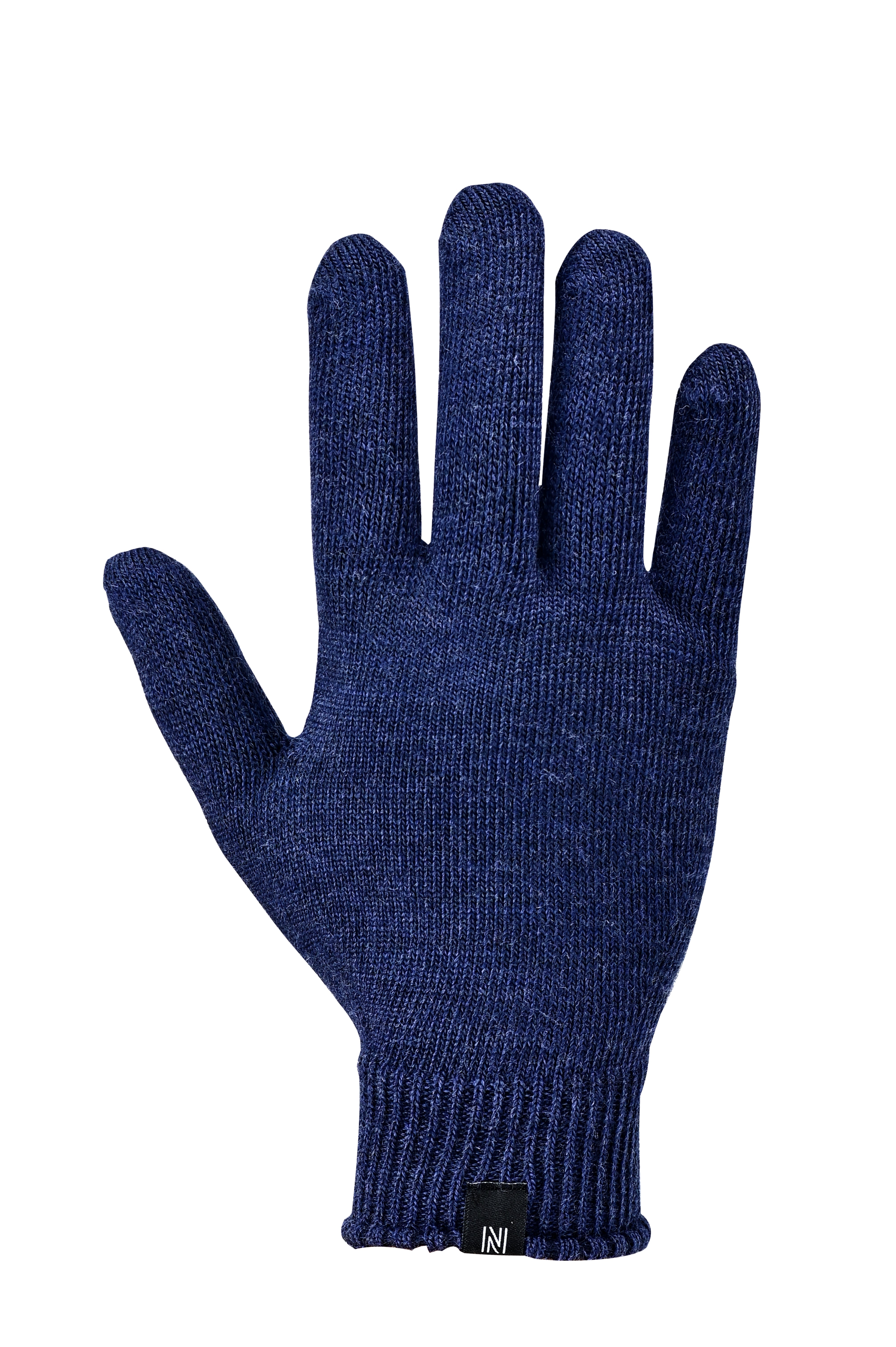 BIBURY %70 Merino Yünlü Eldiven Lacivert - 4