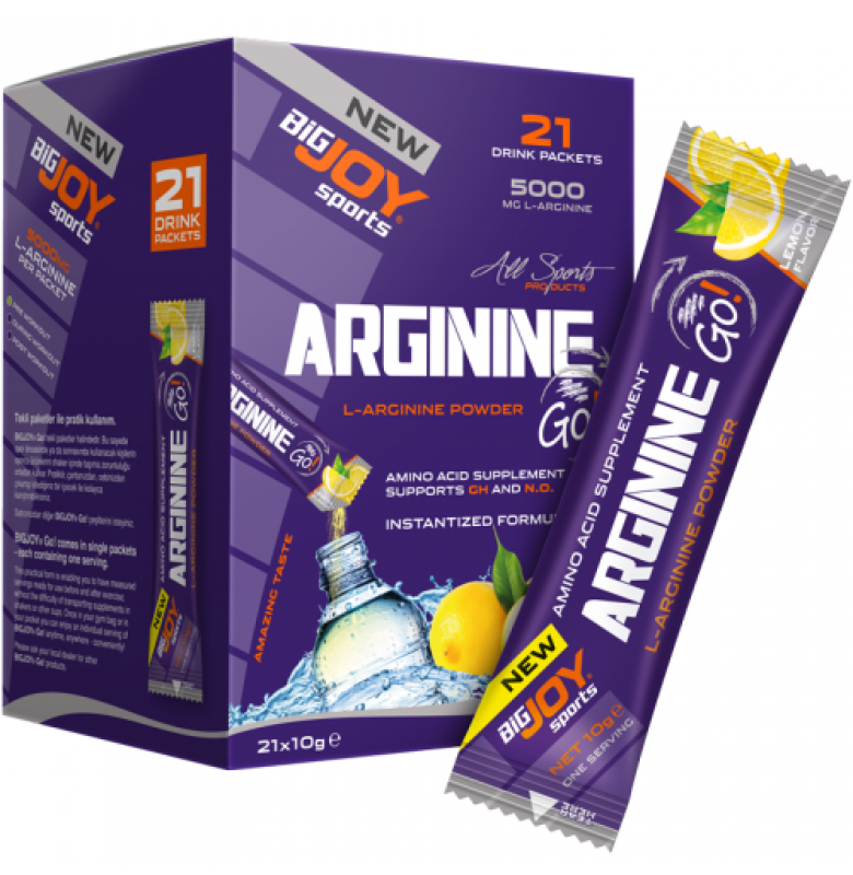 Big Joy Arginine Go! 21 Drink Packets - 2