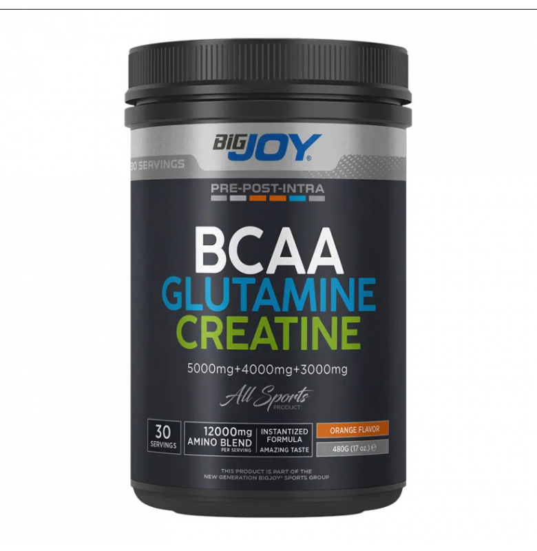 Bigjoy Bcaa+Glutamine+Creatine Portakal 480 gram