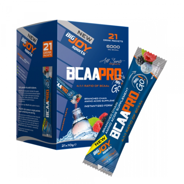 BigJoy Bcaa Pro Go! 21 Drink Packets Orman Meyveli