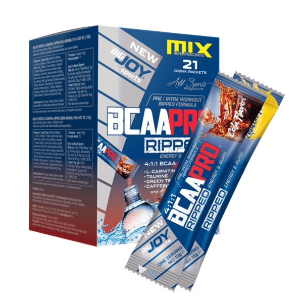 Bigjoy BCAAPro 4:1:1 Ripped Go! 12g x MIX 21 Adet