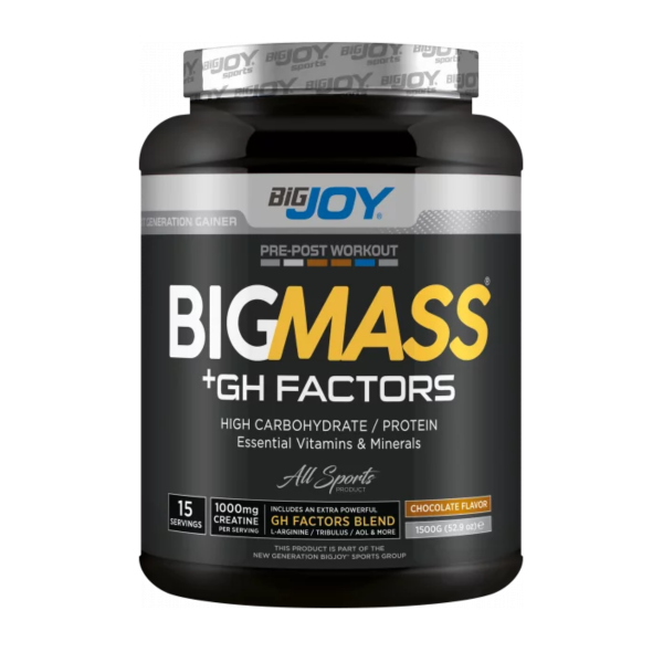 BigJoy Big Mass +GH Factors Çikolata 1500 Gr