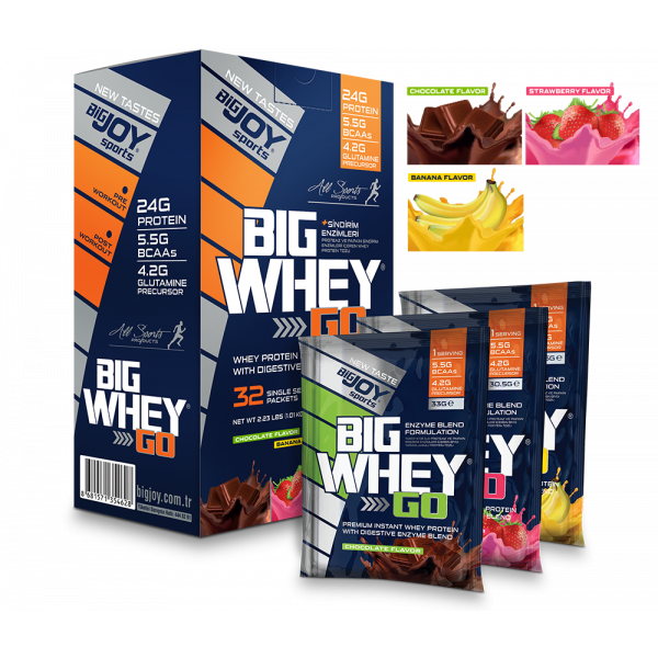 BigJoy Big Whey Go Protein 1040 Gr MIX 32 Saşe