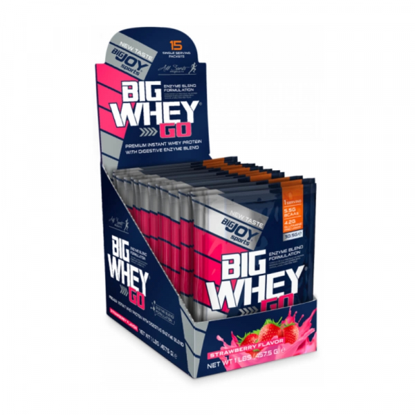 BigJoy Big Whey Go Protein 458 Gr Kapuçino 15 Saşe