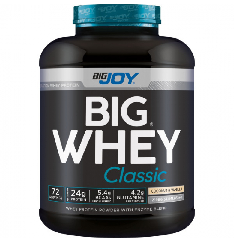 Bigjoy BigWhey Classic Whey Protein Hindistan Cevizi&Vanilya 2196 gram