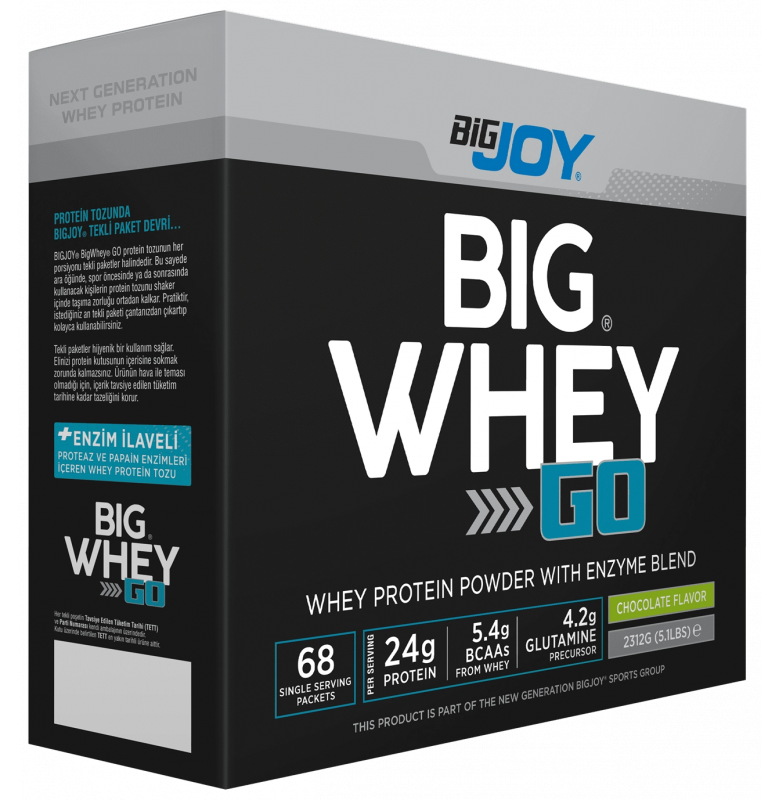 Bigjoy BigWhey Go! Protein Çikolata 68 Saşe