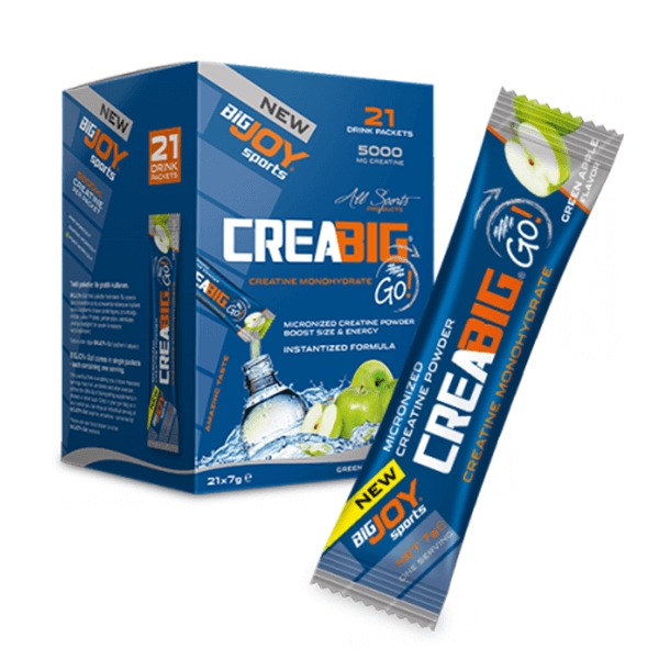 BigJoy Crea Big Go! 21 Drink Packets Yeşil Elma