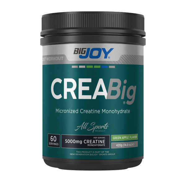 BigJoy Crea Big Micronized Creatine Powder Yeşil Elma 420 Gr