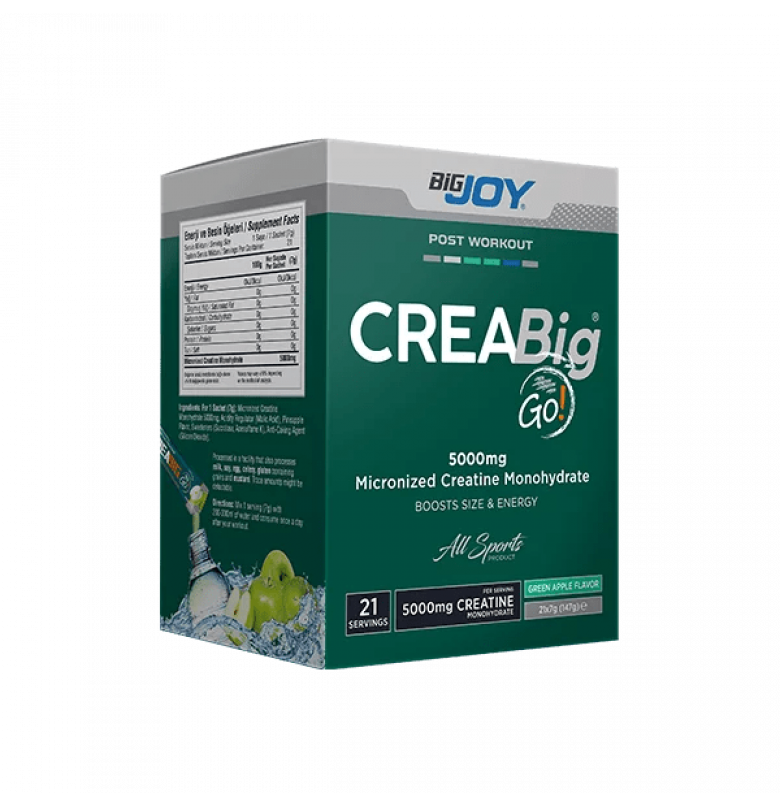 Bigjoy CreaBig Go! Yeşil Elma 21 Adet x 7 gr. (147gr.)