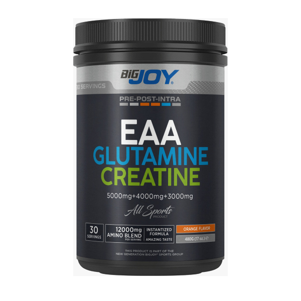 BigJoy EAA + Glutamine + Creatine Portakal 480 Gr