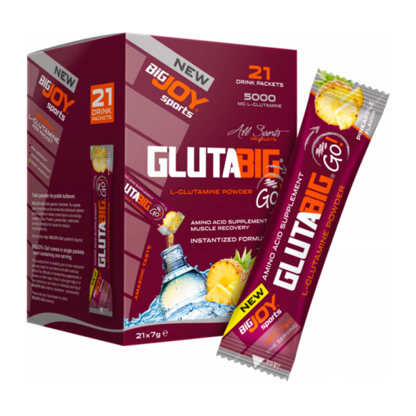 BigJoy Gluta Big Go! 21 Drink Packets Ananas