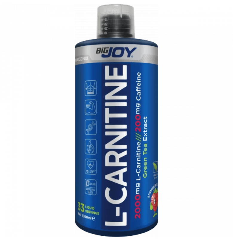 Bigjoy L-Carnitine Likit Çilek 1000 ml.