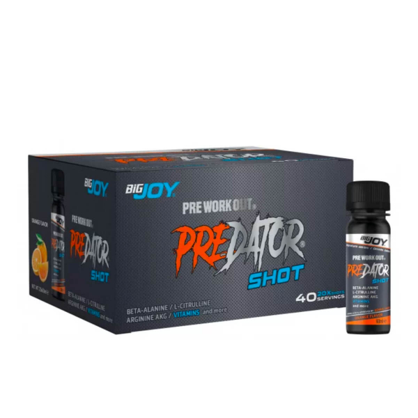 BigJoy Pre-Dator Shot 60 ml X Portakal 20 Ampül