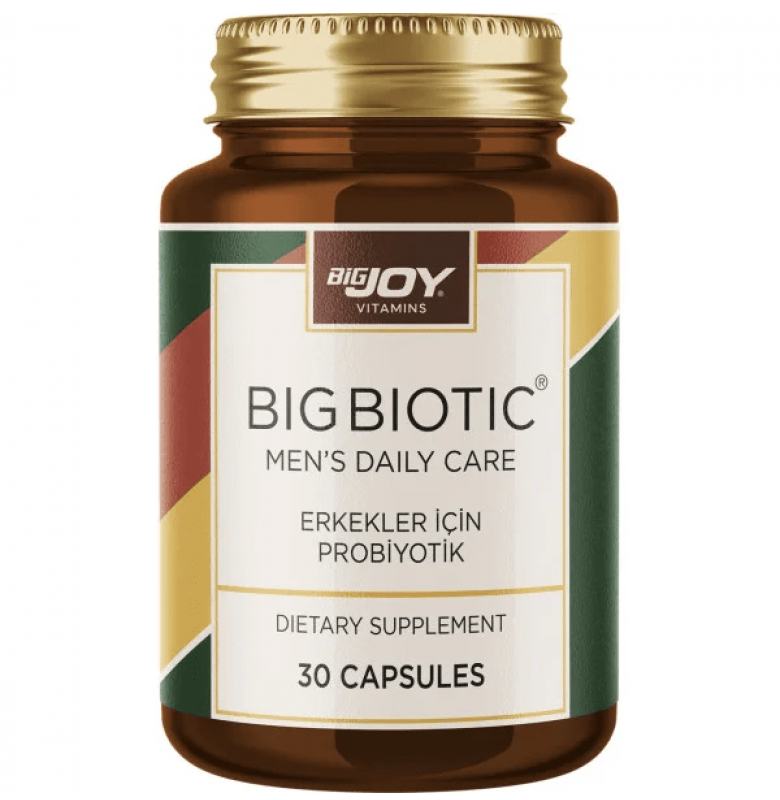 Bigjoy Vitamins Mens Bigbiotic 30 Kapsül