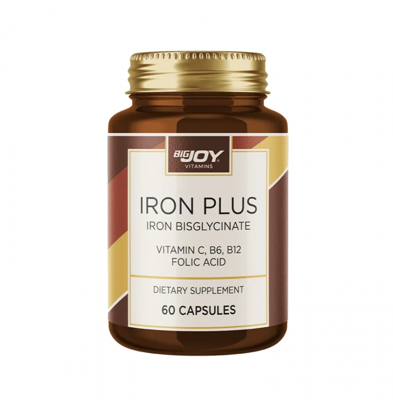 Bigjoy Vitamins İron Plus 60 Kapsül