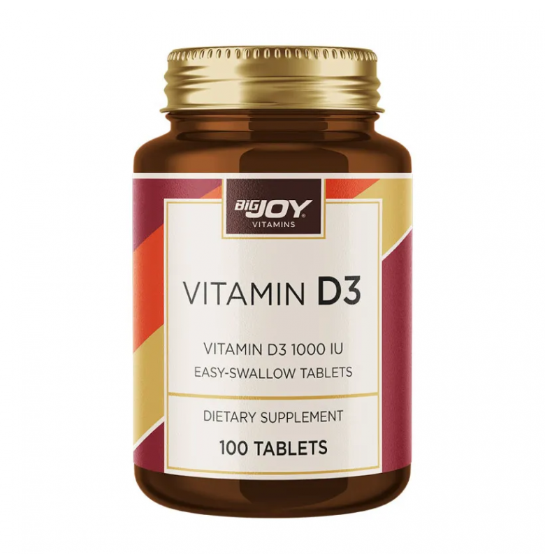 Bigjoy Vitamins Vitamin D3 1000 iu 100 Tablet