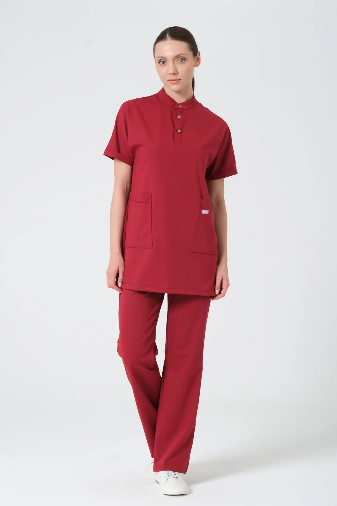 BIKING RED - LİSANS -LİSANS ÜSTÜ SAĞLIK ÇALIŞANLARI İSPANYOL PAÇA ALT ÜNİFORMA (ELITE) - 3