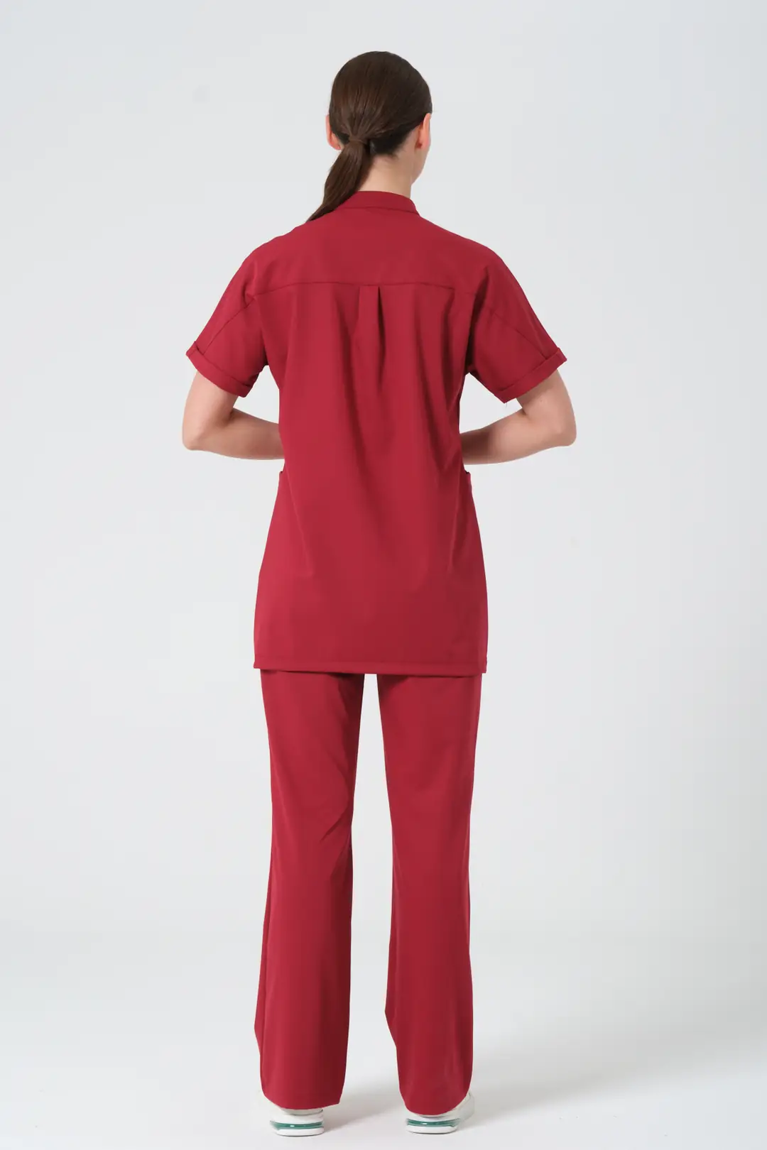 BIKING RED - LİSANS -LİSANS ÜSTÜ SAĞLIK ÇALIŞANLARI İSPANYOL PAÇA ALT ÜNİFORMA (ELITE) - 4