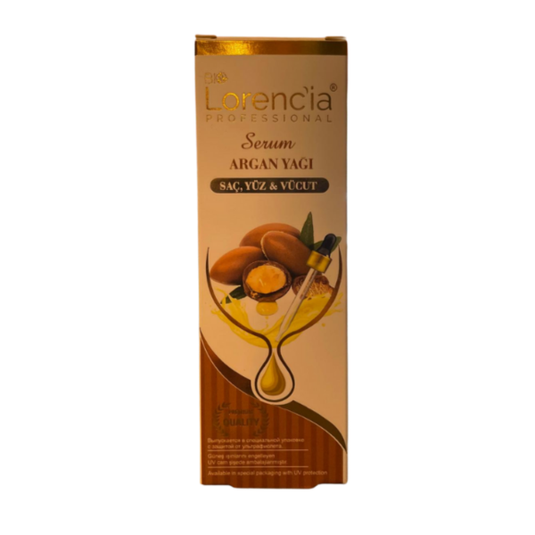 Bio Lorencia Saç, Yüz ve Vücut Argan Yağı  100 Ml