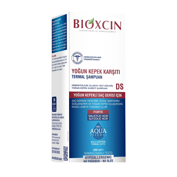 Bioxcin Aqua Thermal Yoğun Kepek Karşıtı Şampuan Ds 200 ml