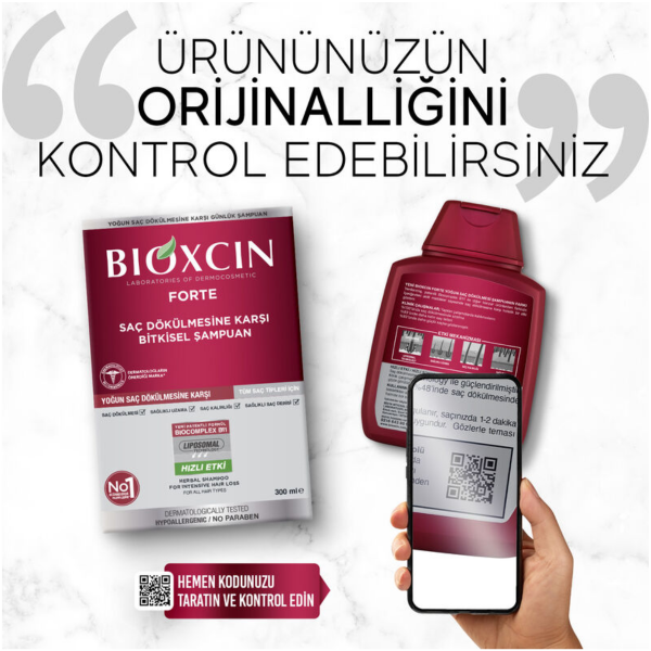 Bioxcin Forte Saç Dökülmesine Karşı Bakım Şampuanı 300 ml - 3 Al 2 Öde - 7