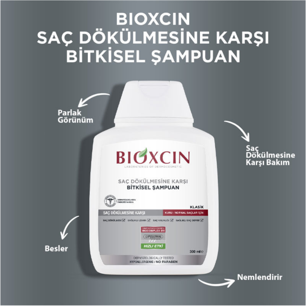 Bioxcin Genesis Şampuan 300 ml (Kuru Normal Saçlar) - 3 Al 2 Öde - 3