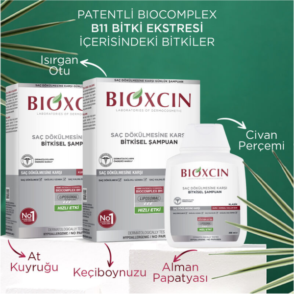 Bioxcin Genesis Şampuan 300 ml (Kuru Normal Saçlar) - 3 Al 2 Öde - 4