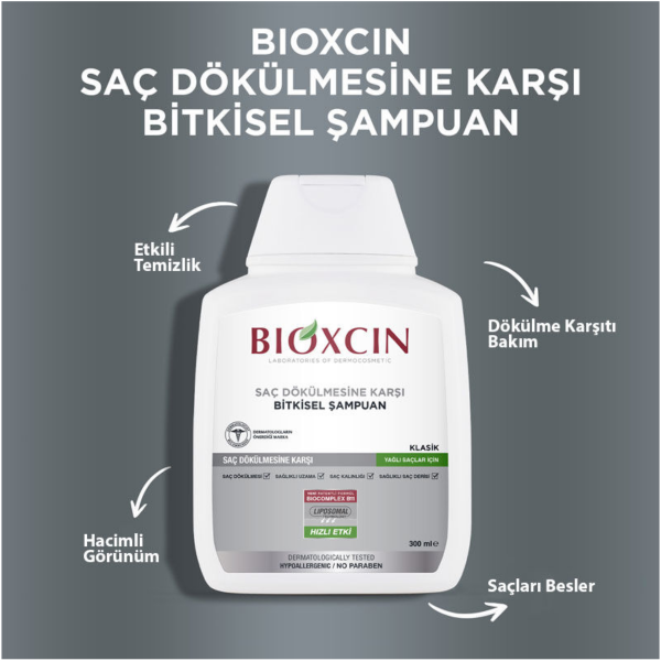 Bioxcin Genesis Şampuan 300 ml (Yağlı Saçlar) - 3 Al 2 Öde - 3