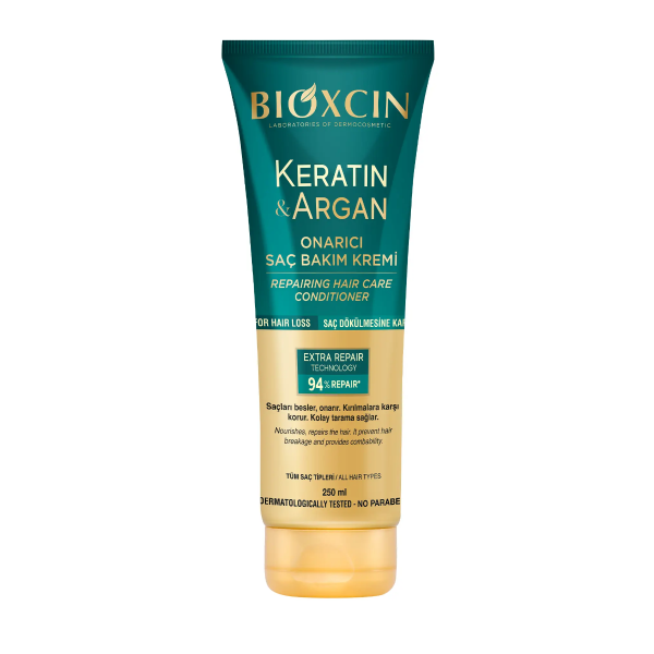 Bioxcin Keratin ve Argan Onarıcı Saç Bakım Kremi  250 ml